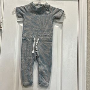 Sovereign Code Tie Dye Romper in Grey Boys Size 12 Months